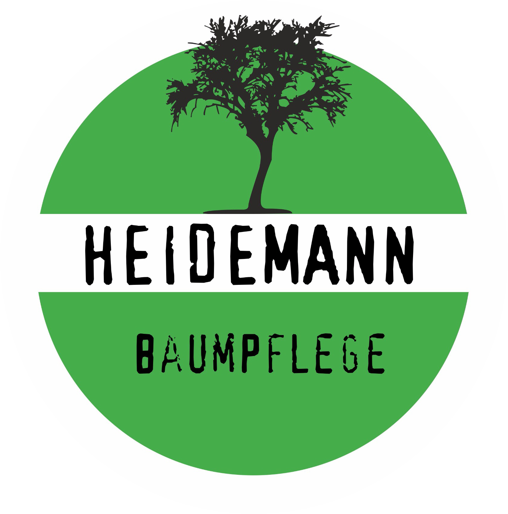 heidemann baumpflege logo rund